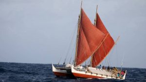 Hōkūleʻa, Hikianalia depart on new training voyage toward North Pacific Gyre