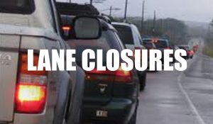 Big Island weekly lane closures for June 15-21